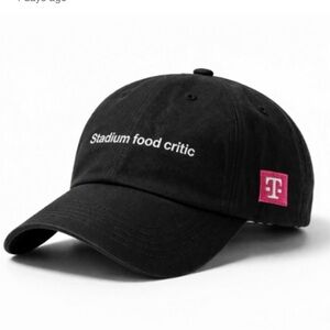 T-Mobile Tuesday Black Stadium Food Critic Hat Cap